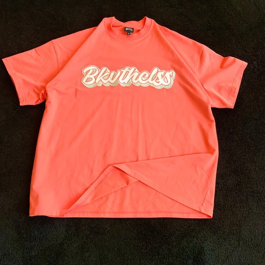 Peach Oversized Tee