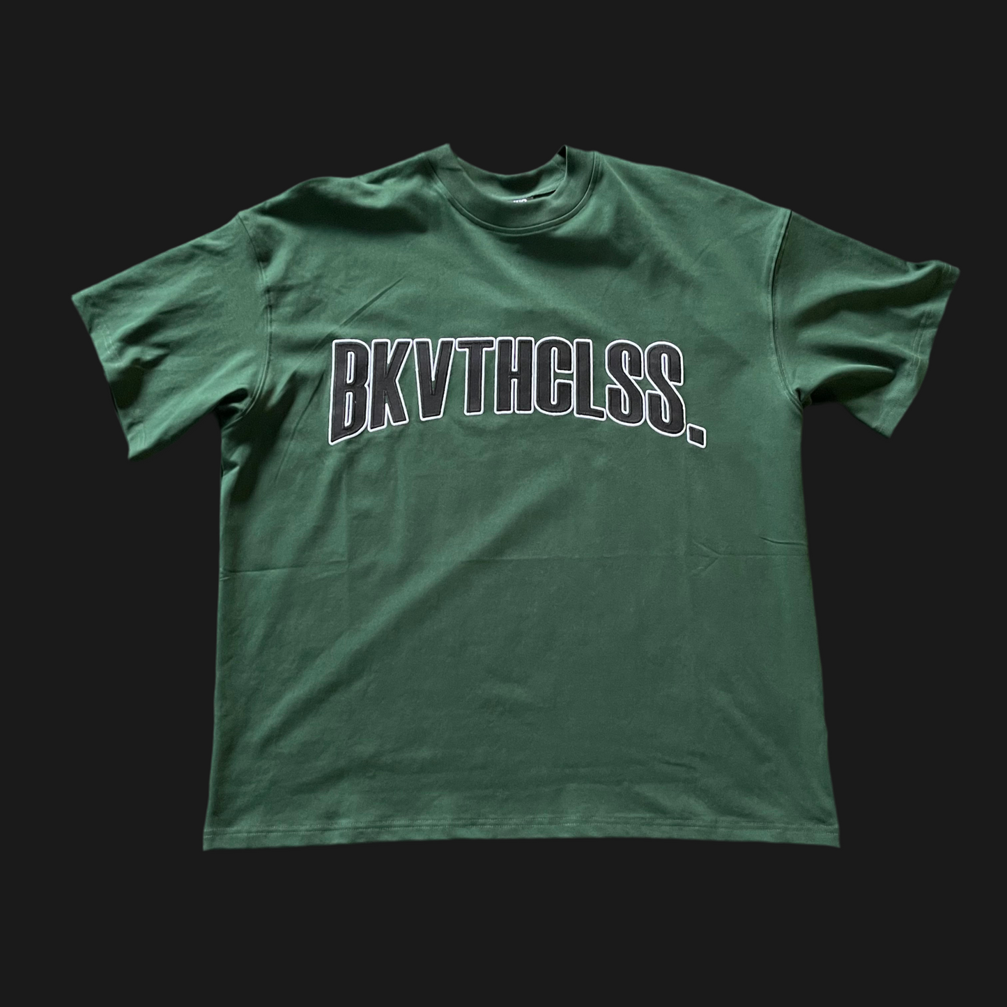 BKVTHCLSS Oversized Green Tee.