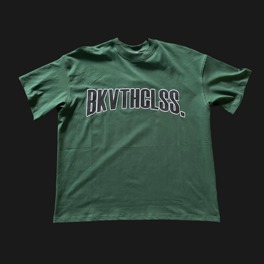 BKVTHCLSS Oversized Green Tee.