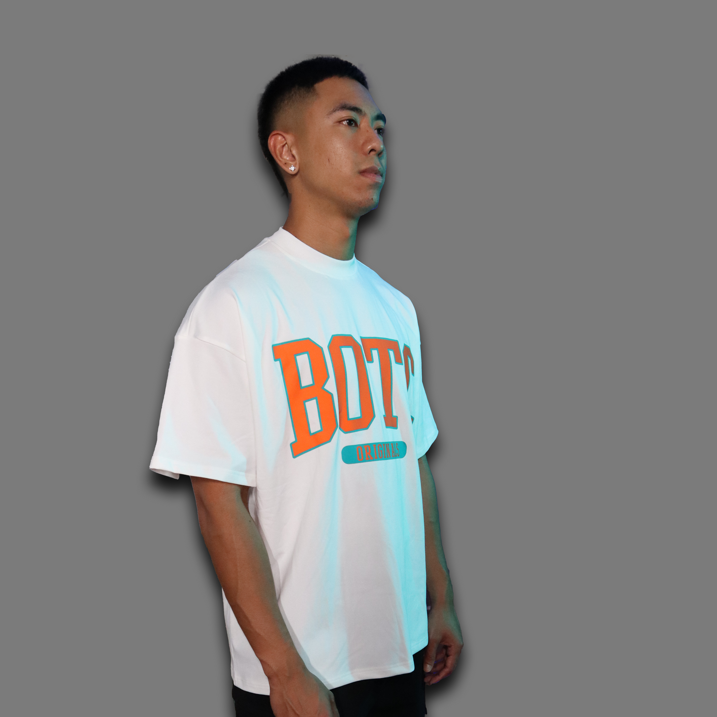 Oversized White BOTC T-Shirt