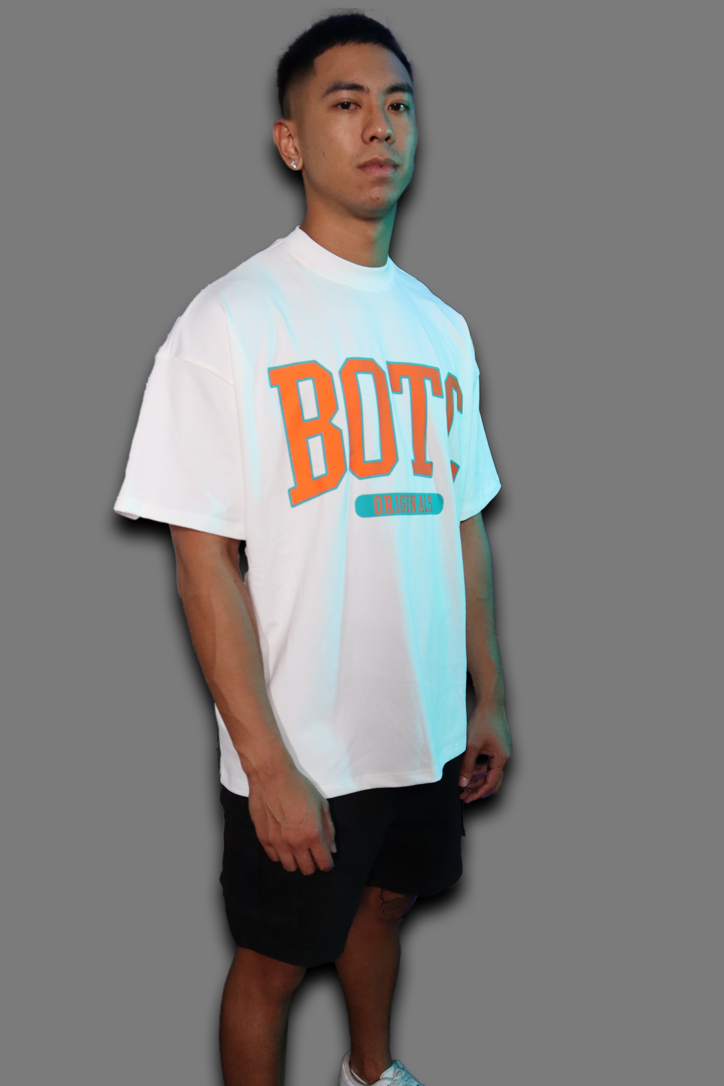 Oversized White BOTC T-Shirt