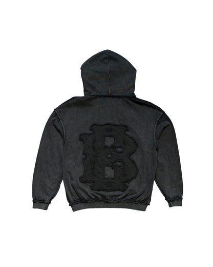 SCAR HOOD BLACK