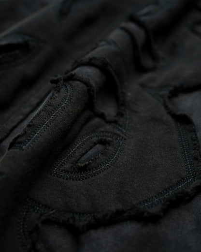 SCAR HOOD BLACK