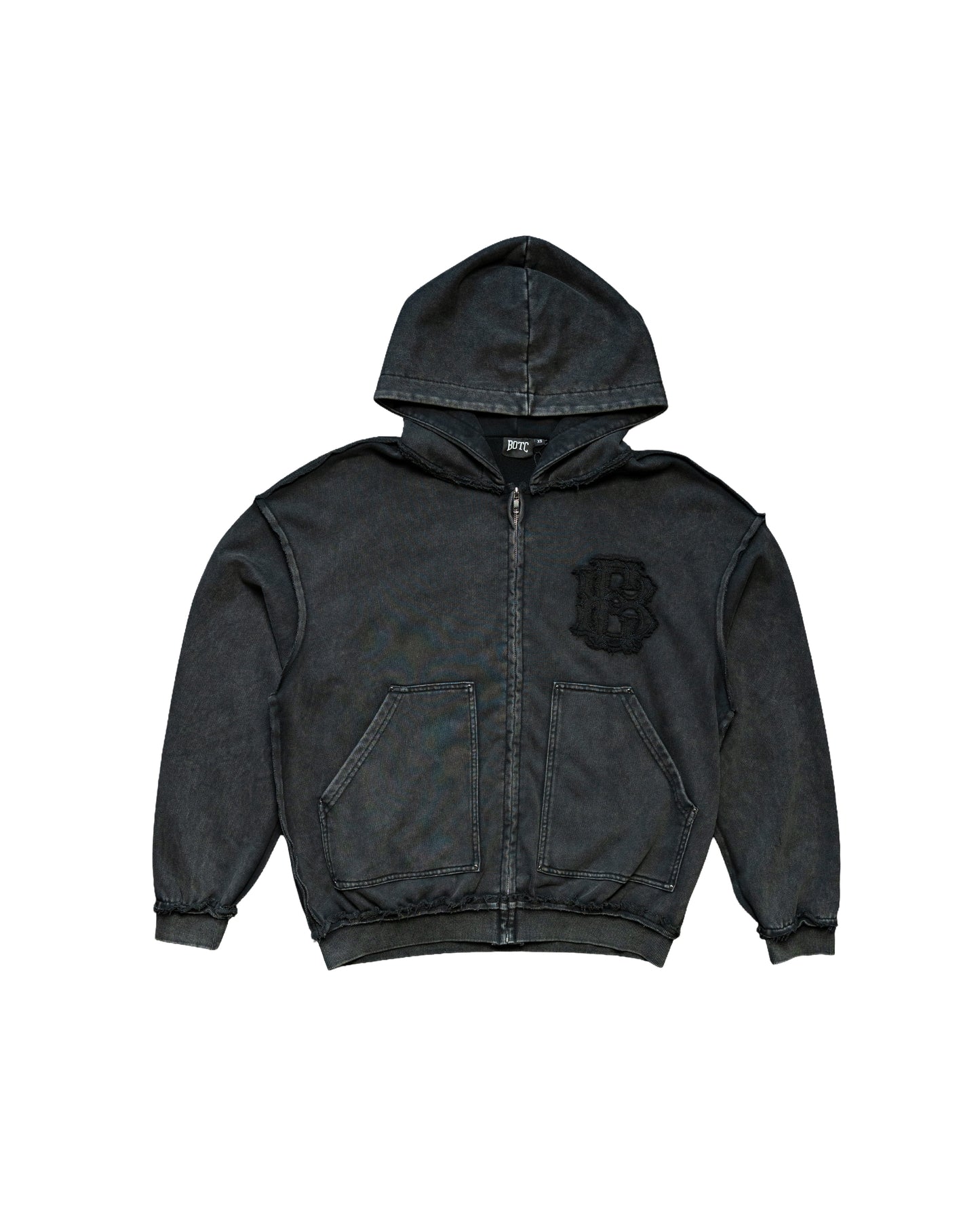 SCAR HOOD BLACK