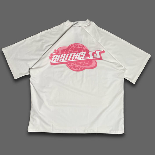 Y2K Oversized White Tee